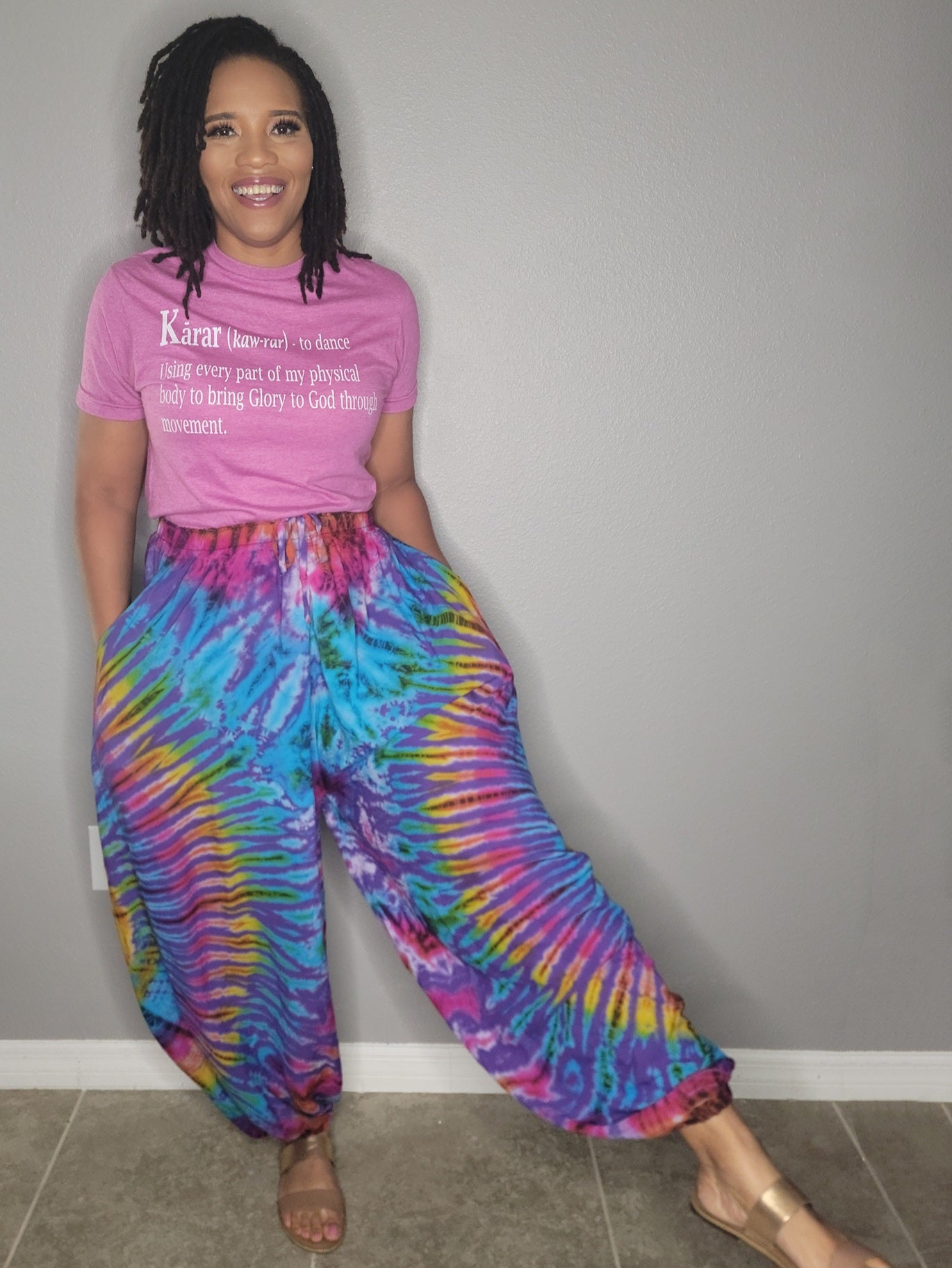 Tye dye pants